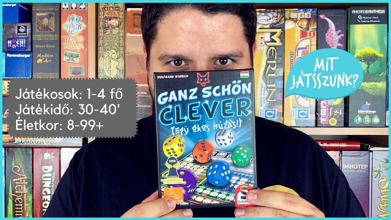Ganz Schön Clever - Egy Okos Húzás Játékbemutató