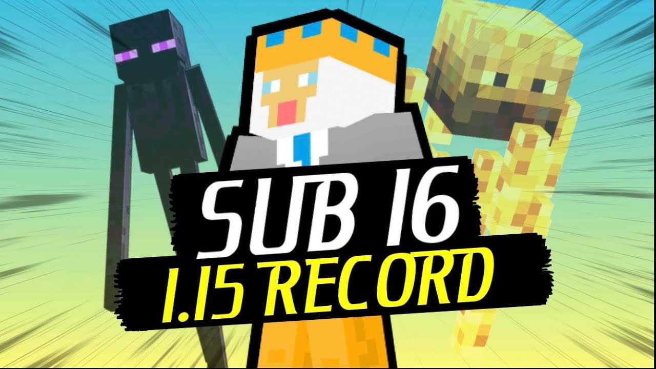 This Minecraft Speedrun SHATTERED A Huge Barrier