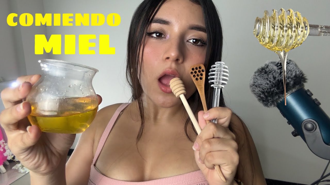 Comiendo MIEL asmr ♡