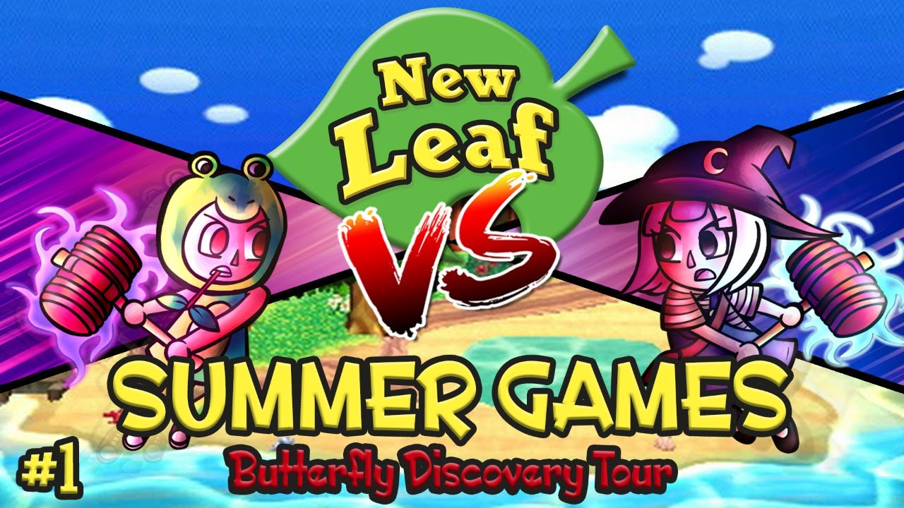 Animal Crossing: New Leaf VS #1: Butterfly Tour ft. Pwnapplez