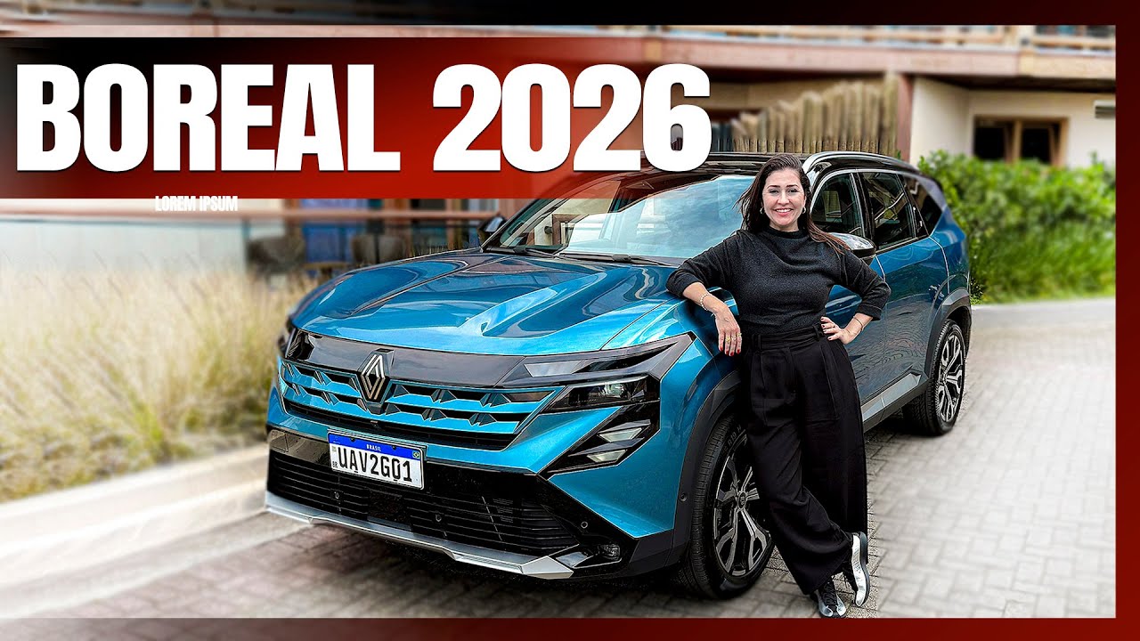 Boreal coloca Renault na briga dos SUVs médios. Vai pro pódio?