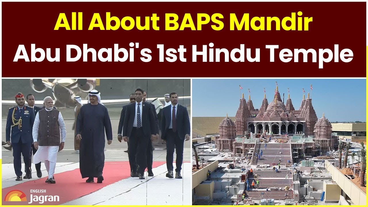 All About BAPS Mandir | Abu Dhabi's 1st Hindu Temple | Jagran English News Updates