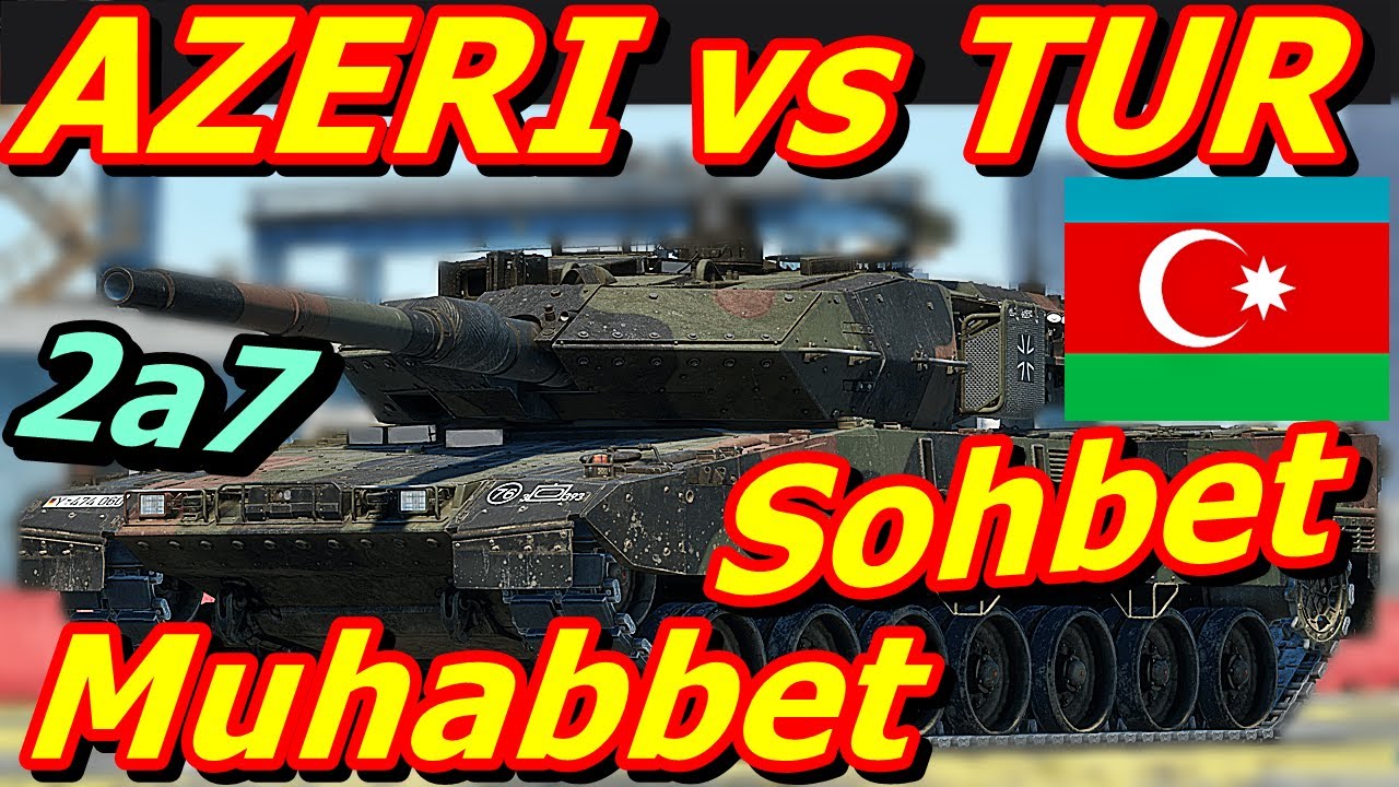 War Thunder Leopard 2A7v Türkçe Oynanış