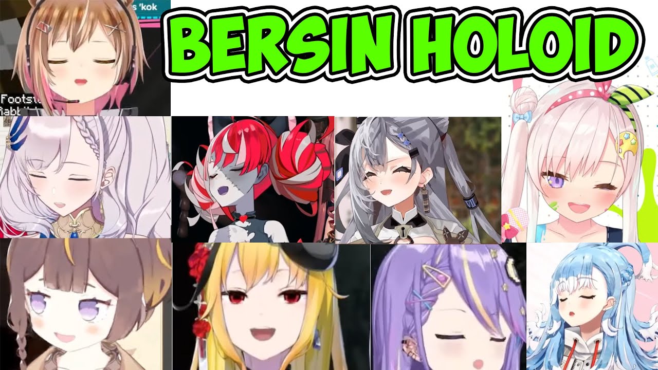 Bersin HoloID Dari yang Cute Sampai Yang Belum Pernah Bersin Saat Streaming
