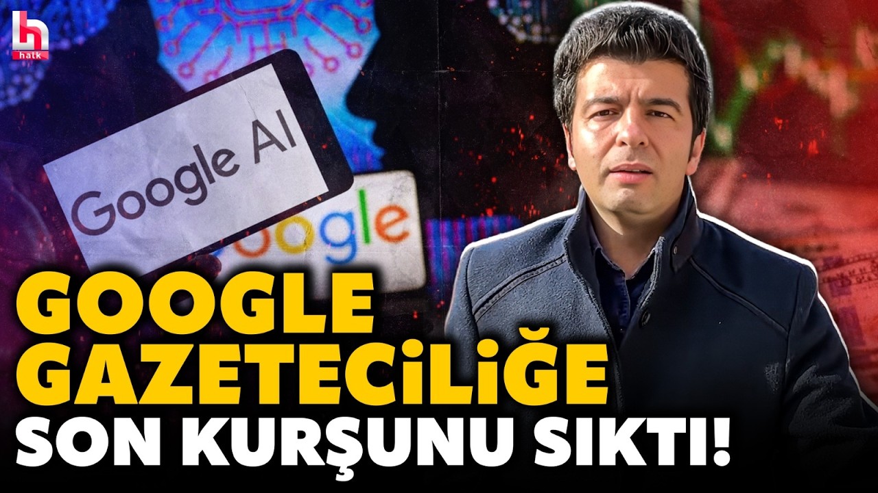 Şimdi de yapay zekâ uygulaması.. Google'ın bu hamlesi 'Gazeteciliğe ölümcül darbe' olarak görülüyor!