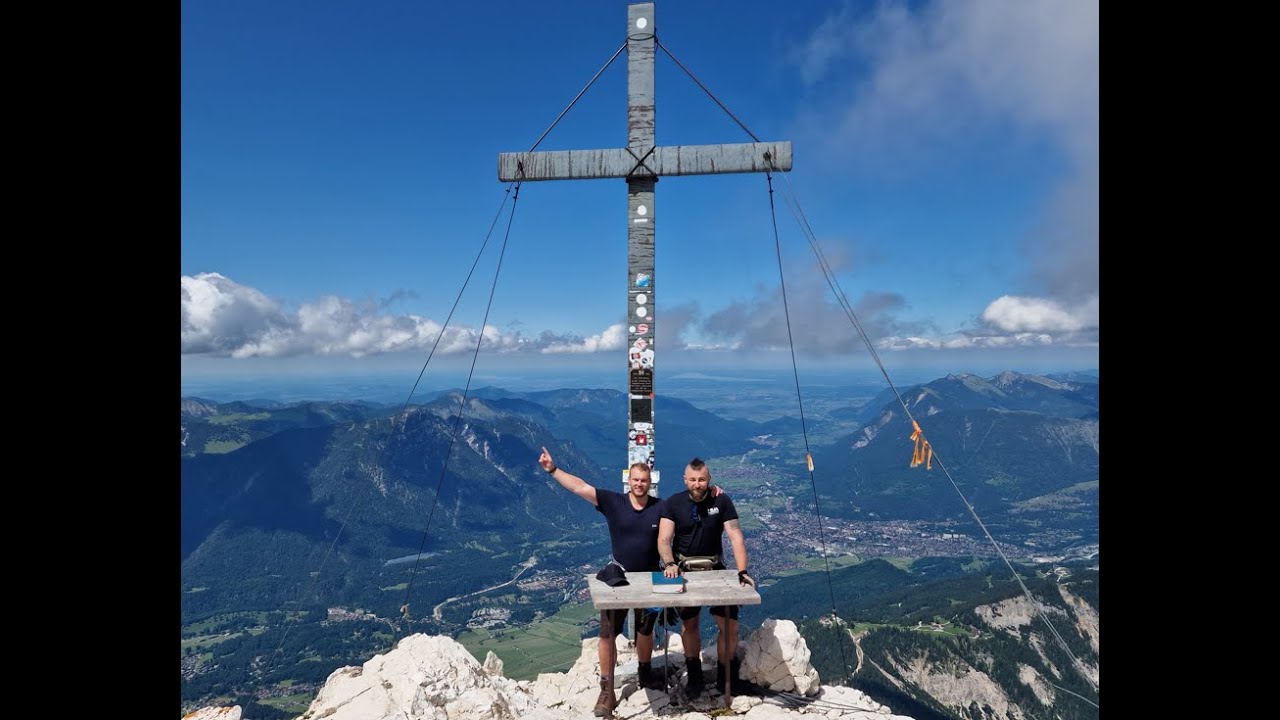 Alpspitze, Garmisch-Patenkirchen über Kreuzeck - Osterfelderkopf - Via Ferrata Klettersteig