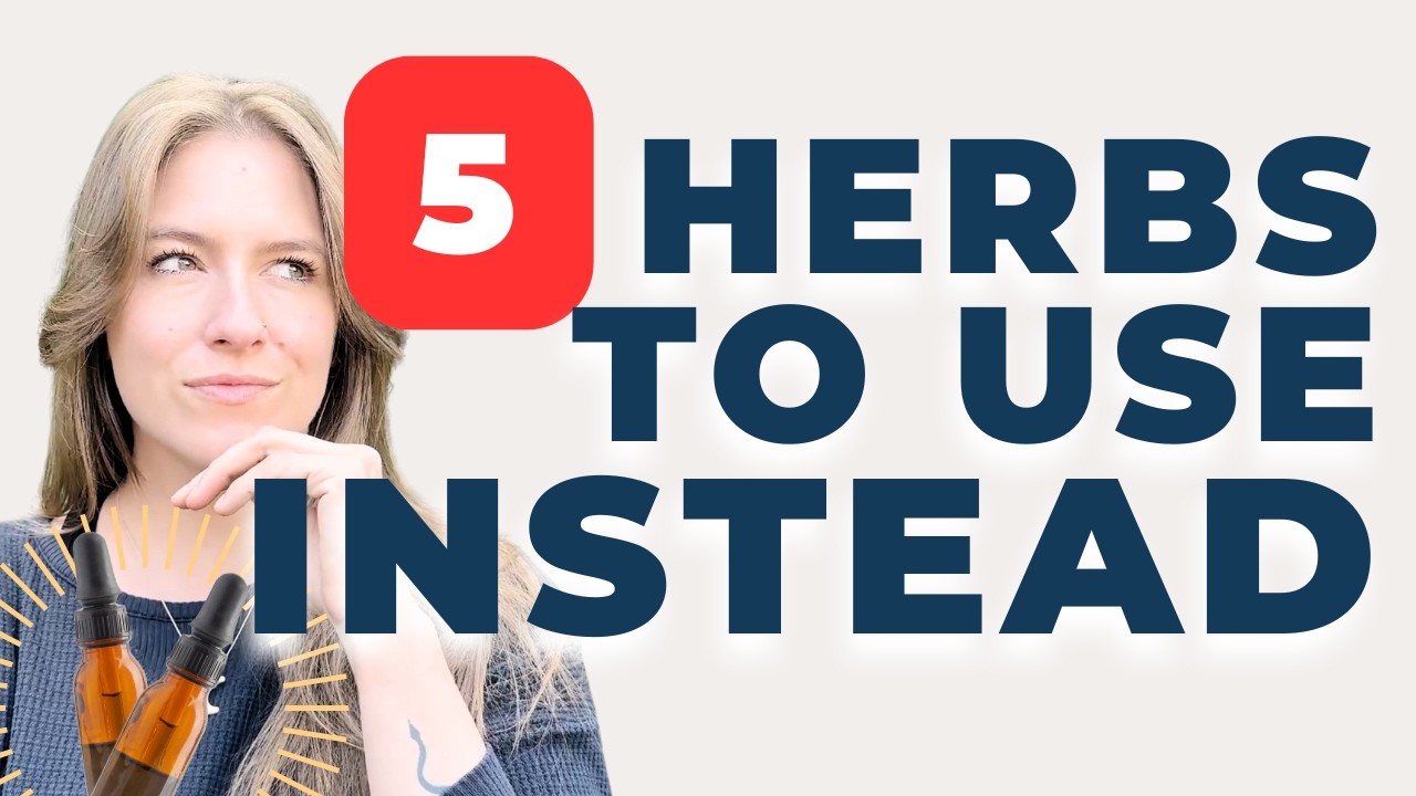 5 Herbs that can REPLACE your OTC medicines