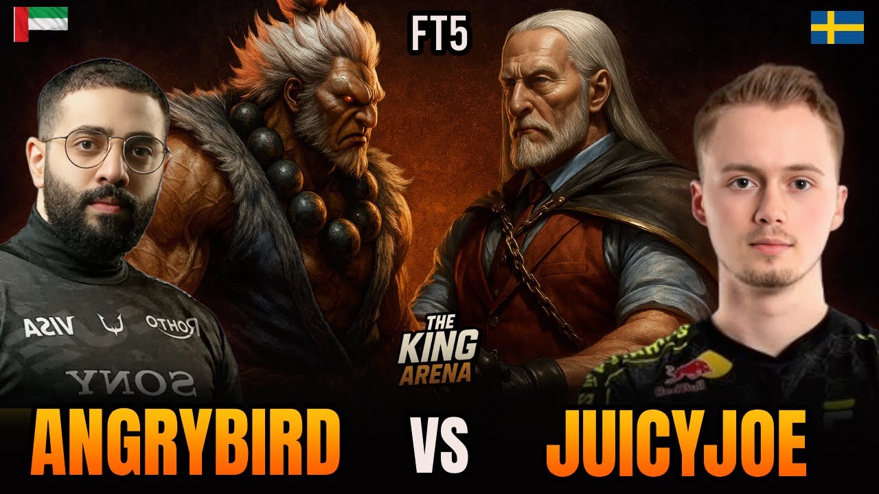 👉🔥 ANGRYBIRD (Akuma) vs JUICYJOE (JP) | FT5 Showdown – SF6 🔥