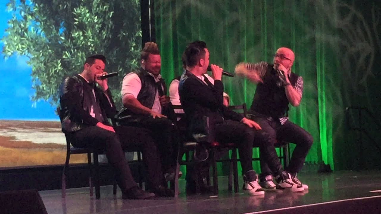 Voice Play re-enacts one of their road trips at #DisneySMMC 2015