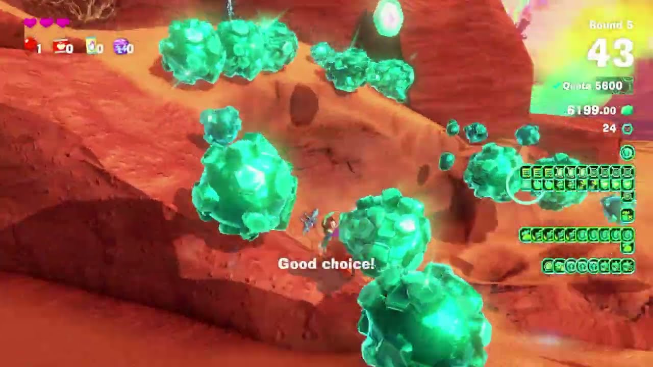 DK Bananza - Emerald Rush - Canyon Layer (Level 7, V-Rank, Snake Only, No Groove/EmNeg)