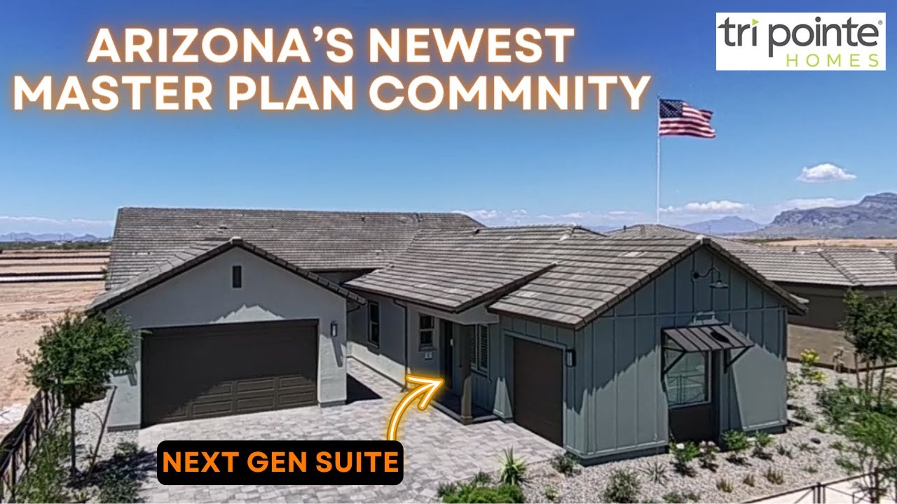 Arizona's Newest Master Plan Community [Blossom Rock | Tri Pointe Homes | Mountain Views]