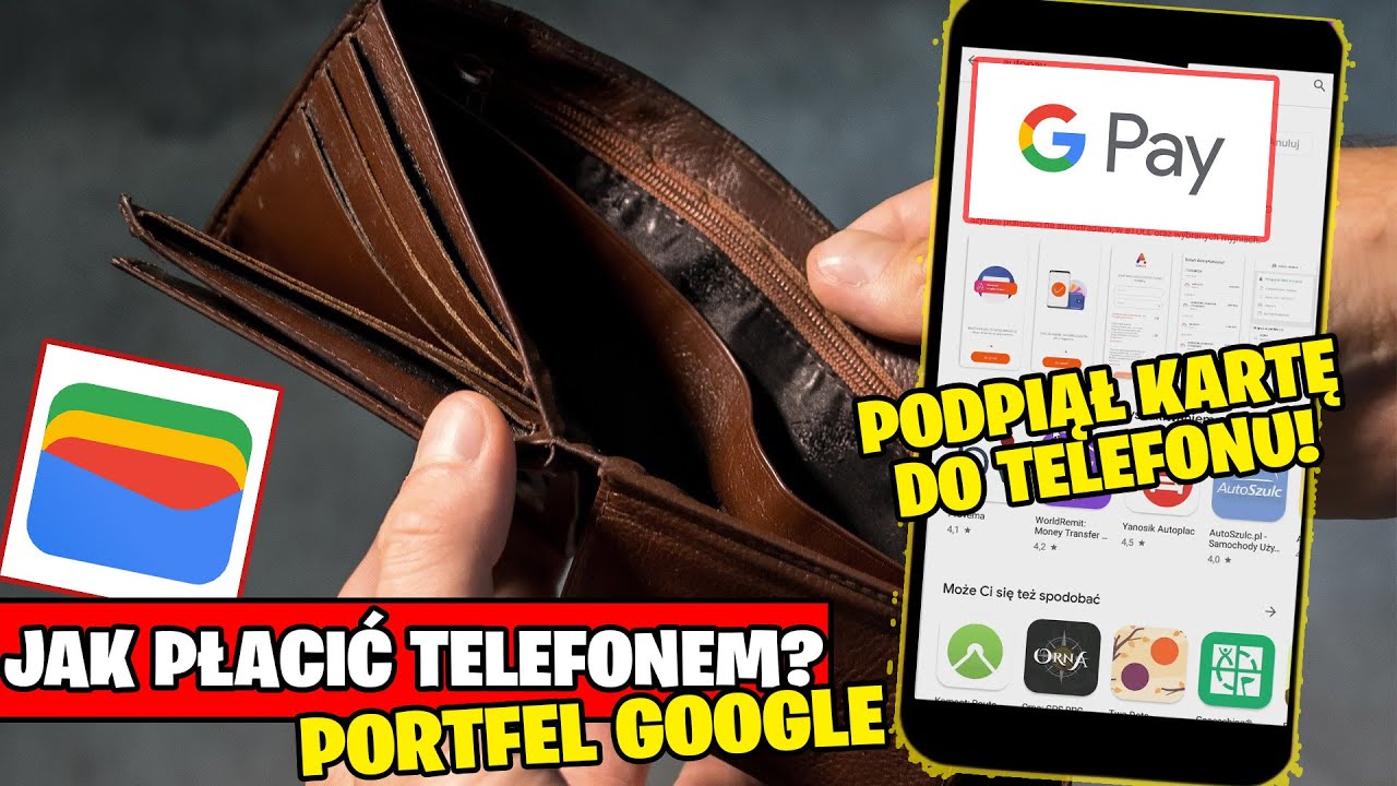 Jak podpiąć kartę kredytową do telefonu i płacić telefonem - Portfel Google. Płatności zbliżeniowe