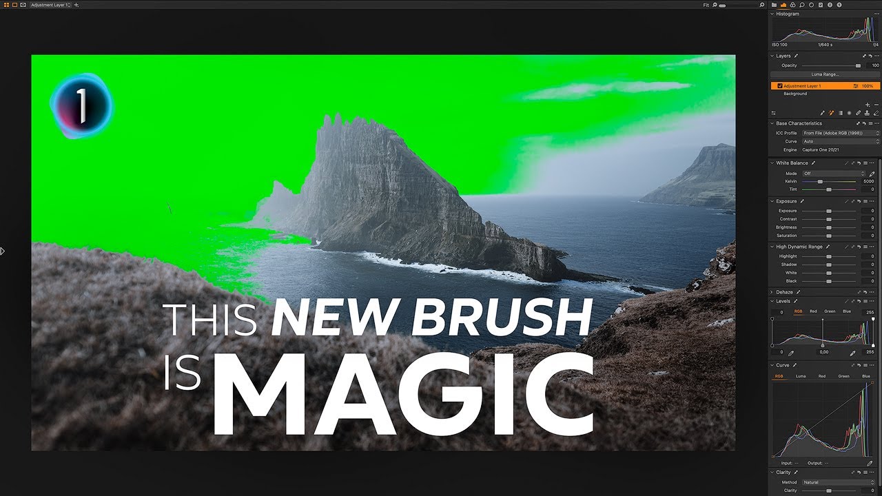 MAGIC BRUSH in Capture One 21 - Masking Has Never Been So EASY!