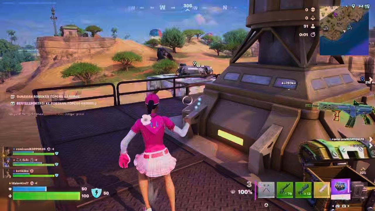 Fortnite SQUADS random ZERO BUILD VICTORY ROYALE