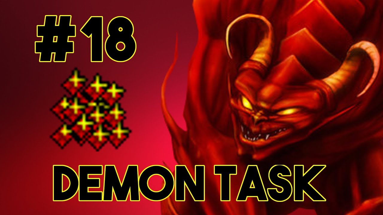 [PL] Tibia Demon Task | Hunt 3x Demon 10/10 Loot Prey #18