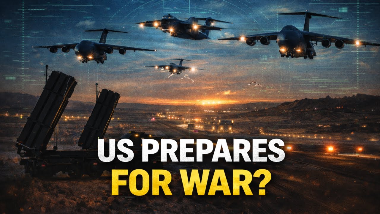 US Air Force Launches Massive Middle East Airlift Amid Rising Iran Tensions