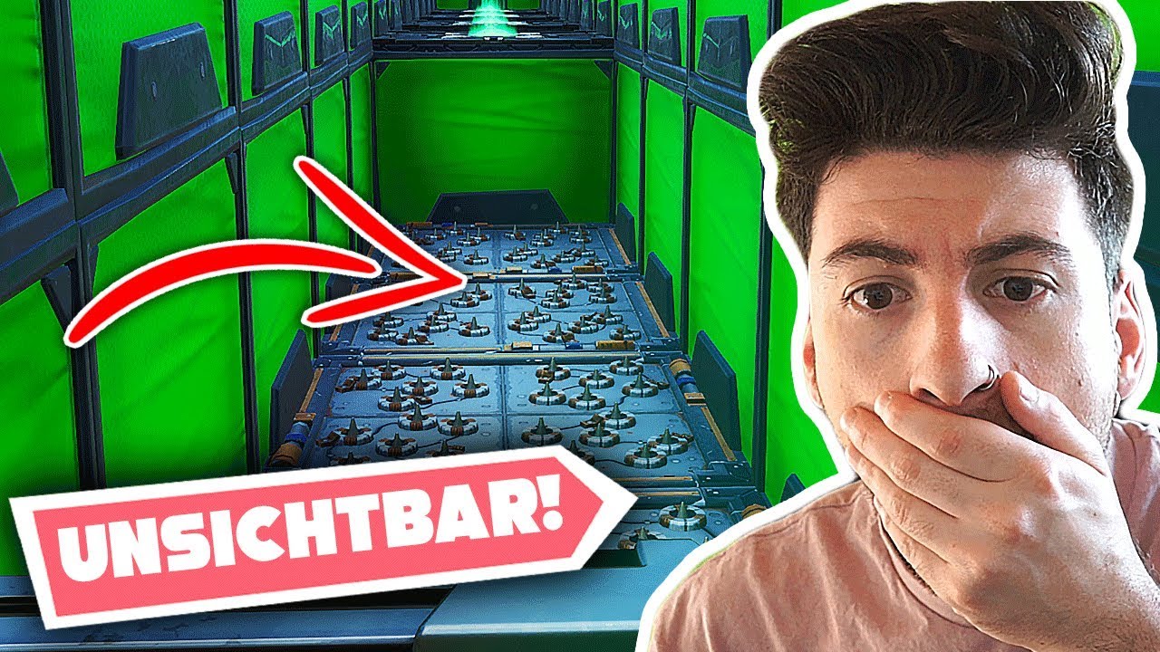 der UNSICHTBARE DEATHRUN in Fortnite