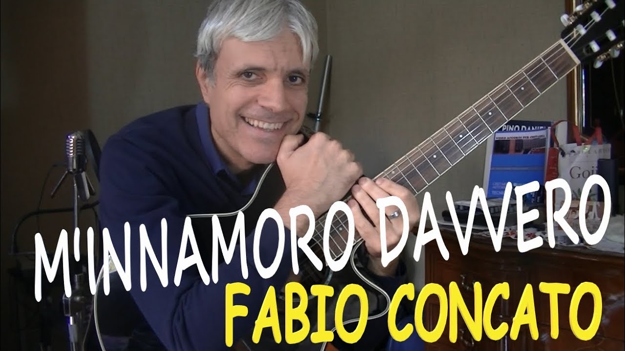 M'innamoro davvero - Fabio Concato - Chitarra Accordi e Tutorial