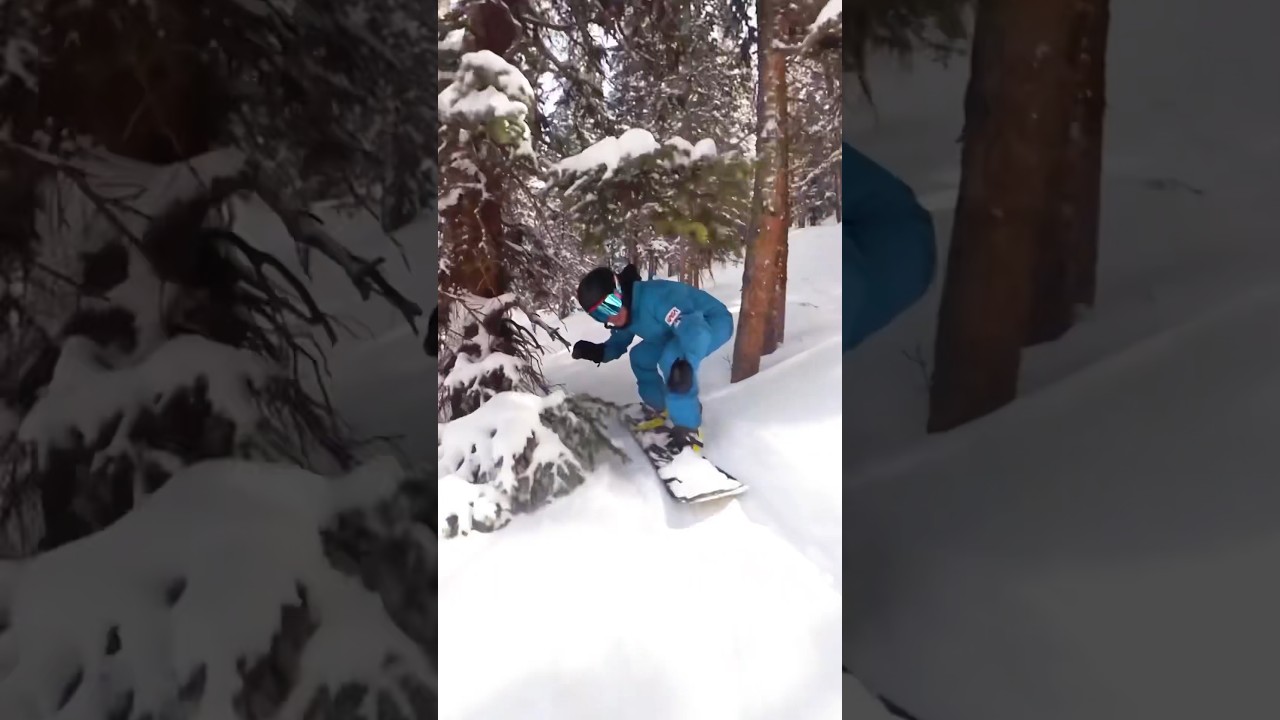 Dzień w puchu na Bergman Bowl nie czeka na nikogo! 🏂🏔️ #powderday #teamepic #snowboarding #shorts