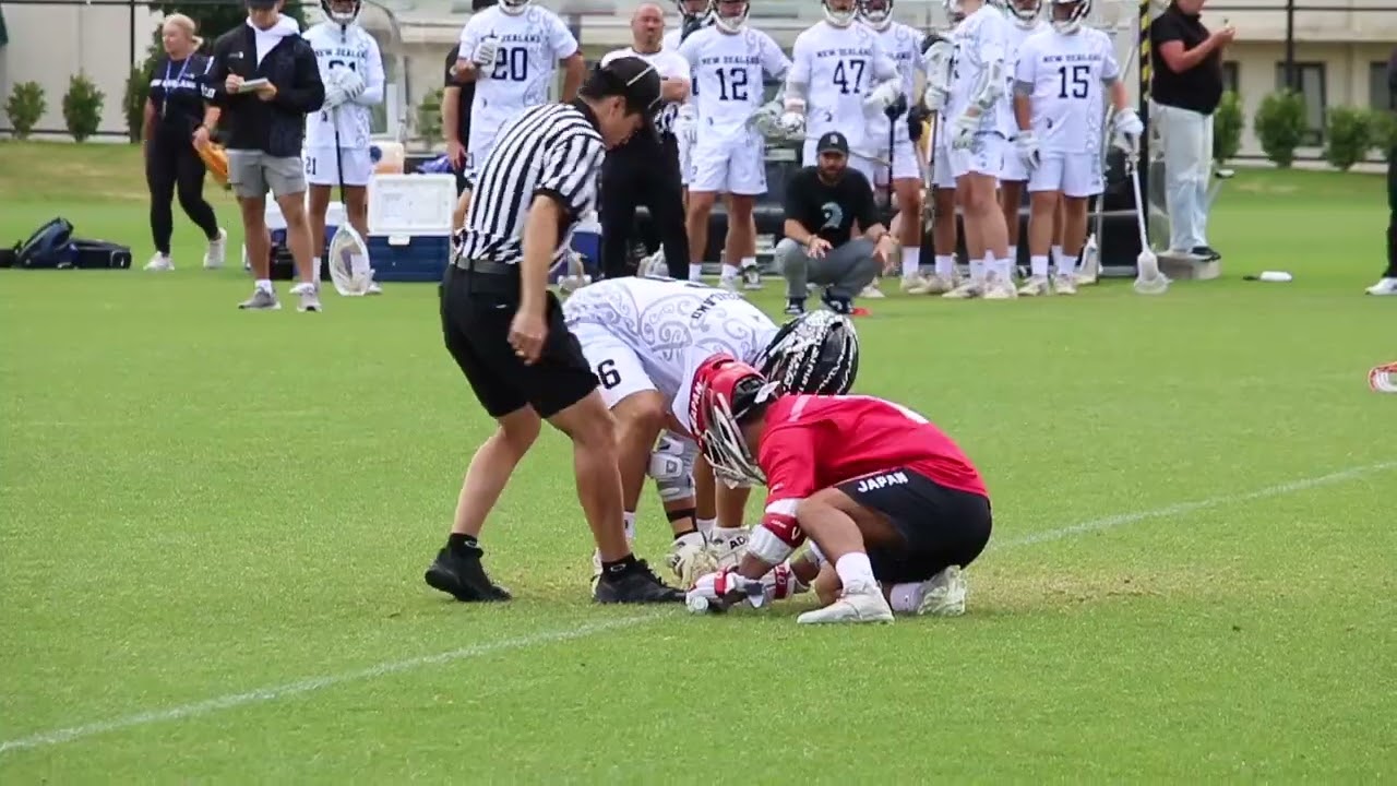 NZ v Japan Mens Lacrosse 2026