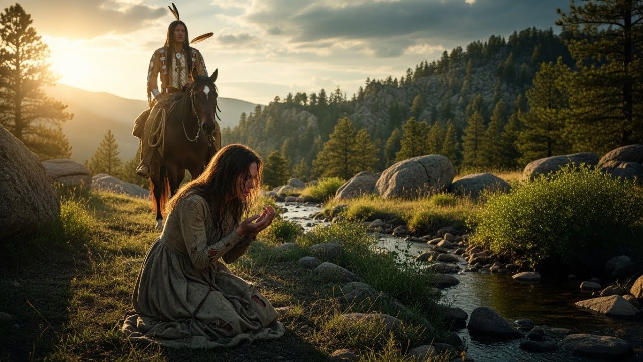 Lost in the Mountains Without Food, She Prayed for a Miracle—And a Comanche Warrior Found Her…