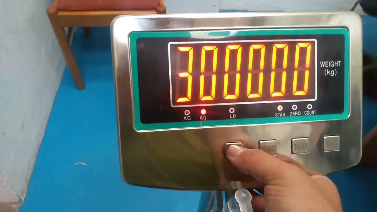 INDICADOR SOLO PESO TCS-028 MONTAJE EN BASCULA TALLIMETRO
