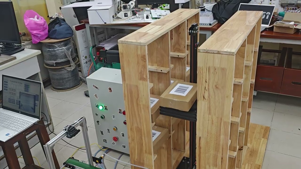 Đồ Án Tốt Nghiệp - Hệ Thống Lưu Kho Tự Động Sử Dụng Robot Lưu Kho Và Robot AGV Vận Chuyển Hàng Hóa