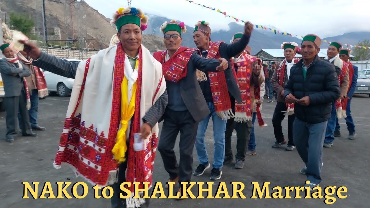 NAKO Marriage | SHALKHAR BARATI Dance | #KinnauriDance  #kinnaur #Nako #Shalkhar #Shadi