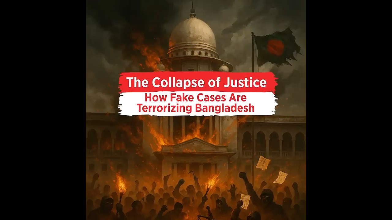 &ldquo;The Collapse of Justice: How Fake Cases Are Terrorizing Bangladesh&rdquo;