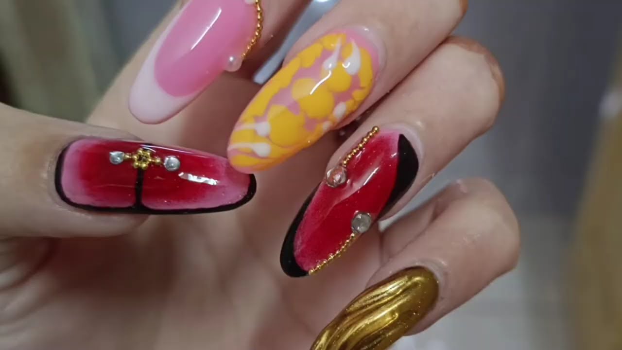 FALL NAILS  🍁  Easily at home 🏡 🌟 