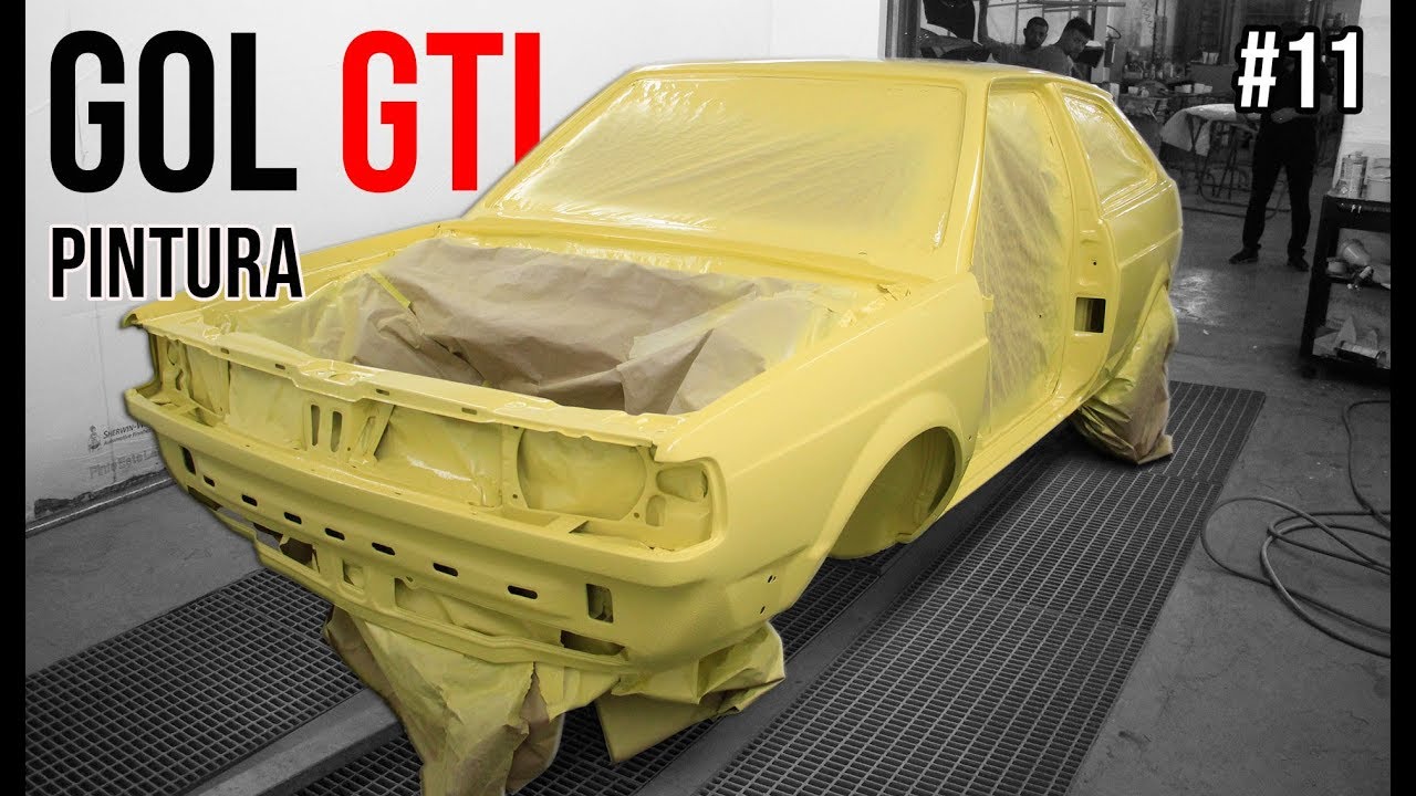 GOL GTI 1993: PINTURA COMPLETA (E QUE ORGULHO!) | CUSTOM GARAGE #EP11