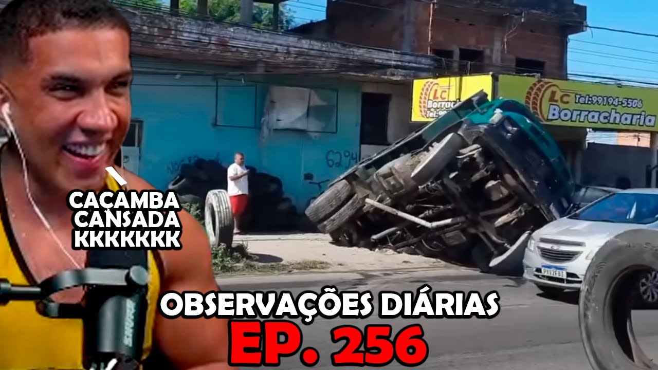 HUDSON AMORIM REAGINDO OBSERVAÇÕES DIÁRIAS (EP. 256)