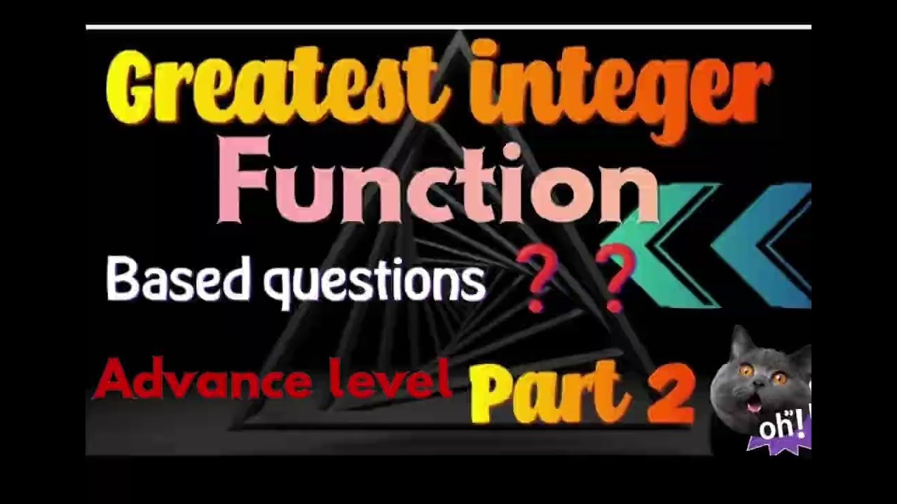 Floor & Ceiling Functions Based Questions #jeeproblems #jeebatch#mains #jeeadvanced #12th #exam 