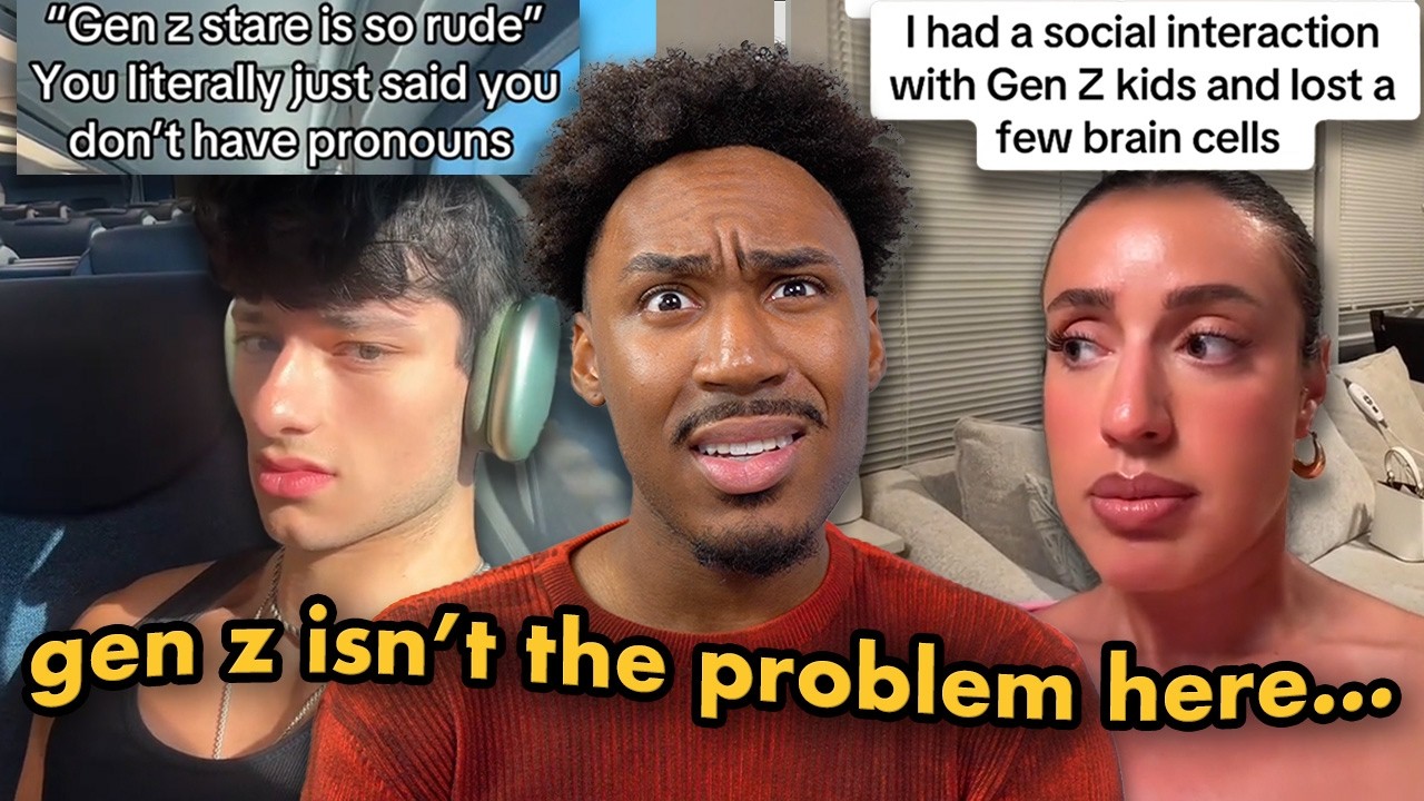 Gen Z Isn't Socially Awkward, You're Just Annoying (the gen z stare)