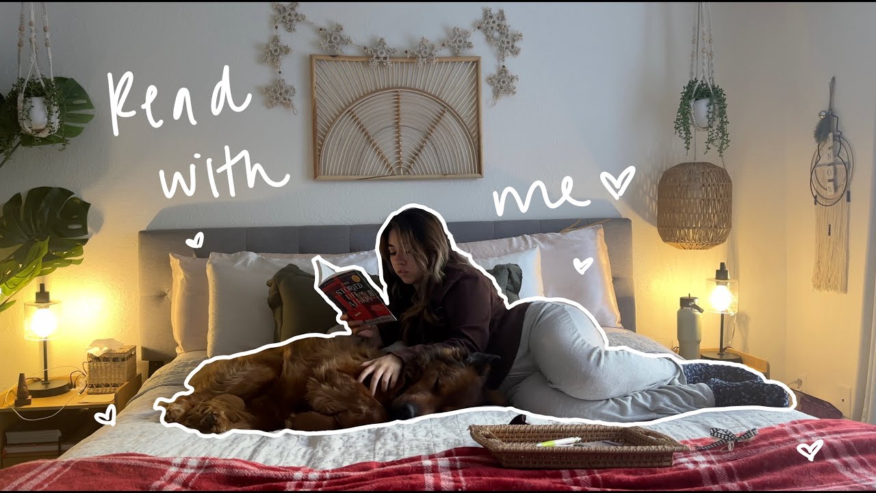 read with me! ✨🧸🕯️ (45 minutes of cozy reading together)