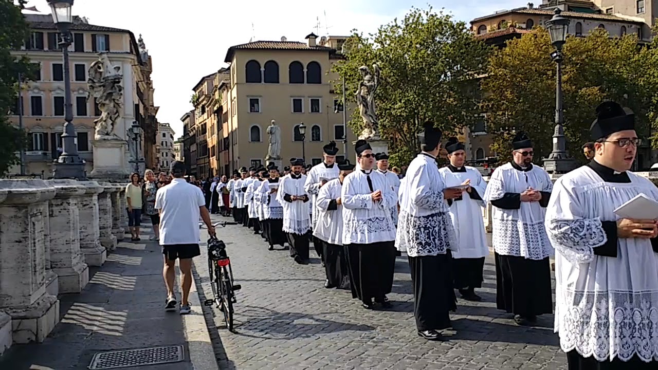 Pellegrinaggio Summorum Pontificum Roma 16 settembre 2017 2 di 4