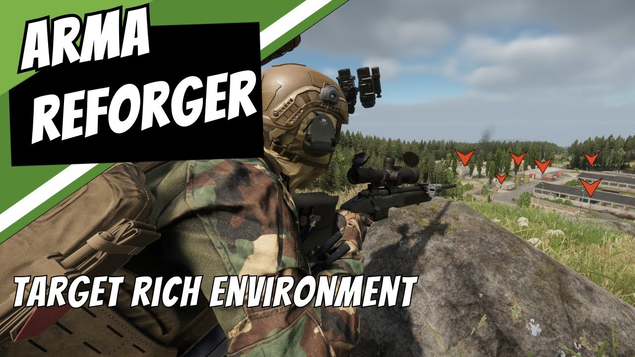 LONE Sniper Provides Cover as Epic ASSAULT Unfolds  - ARMA Reforger Sniper Gameplay