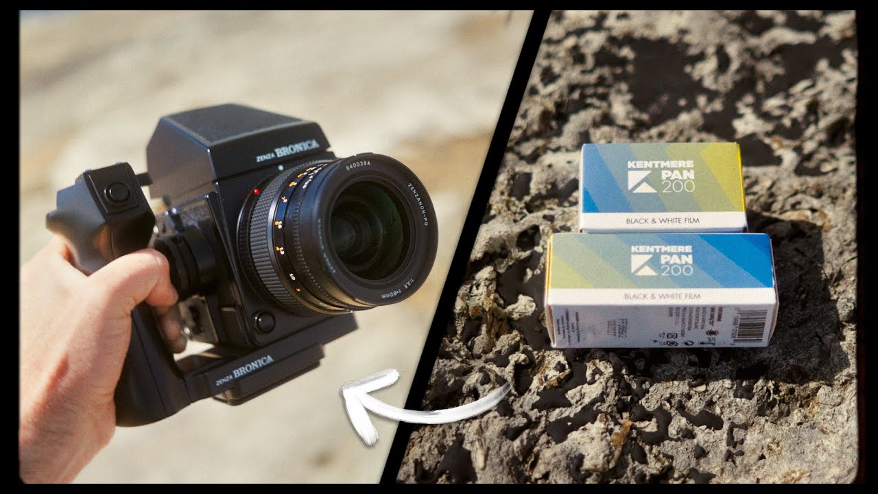 Testing a NEW B&W Film! — Kentmere 200 in Medium Format & 35mm