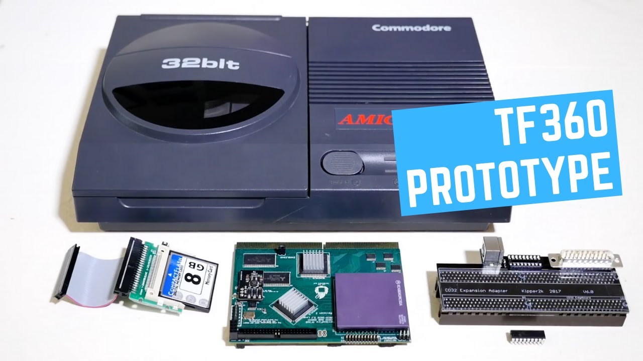 TF360  Prototype - The Fastest Amiga CD32 Ever!