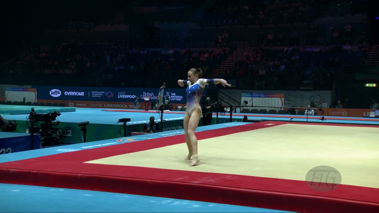 BARBOSU Ana (ROU) - 2022 Artistic Worlds, Liverpool (GBR) - Qualifications Floor Exercise