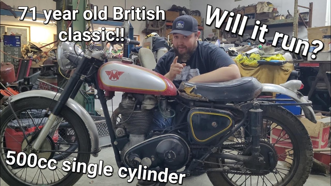 Will this 500cc Matchless motorcycle from 1953 run AND ride again??