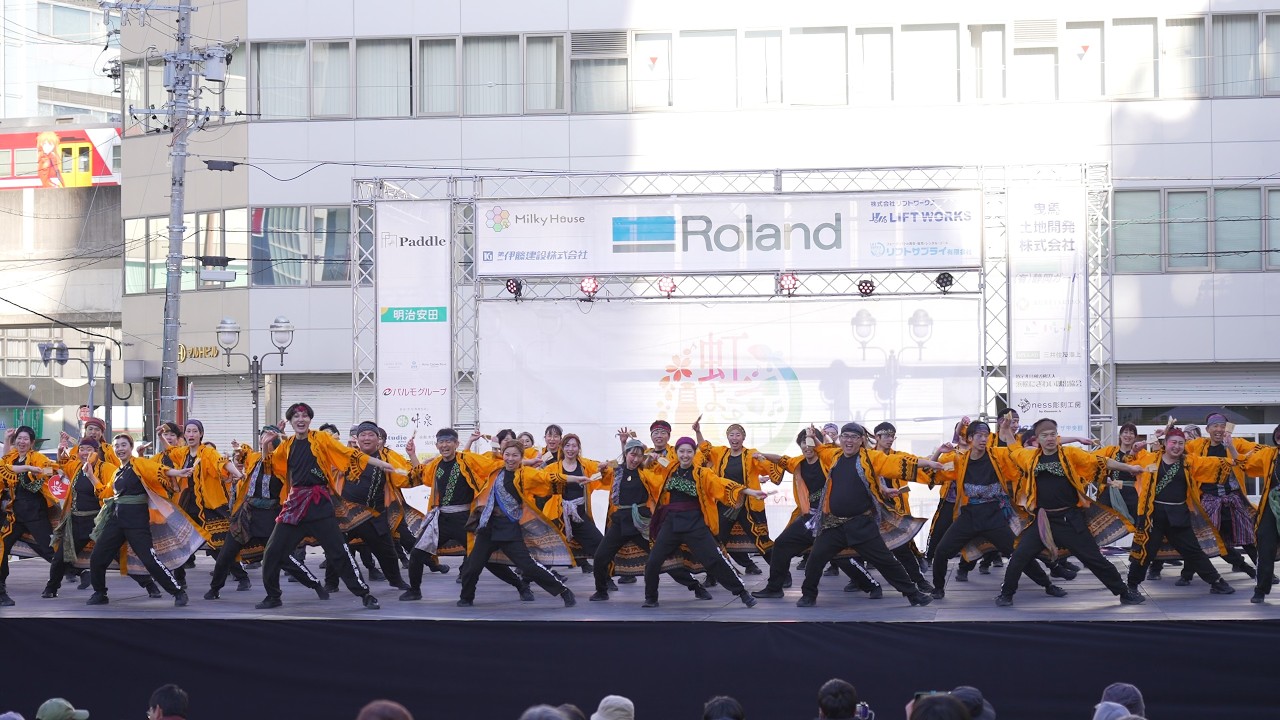 [4K] NPO法人コモンビート 2回目　虹彩よさこい(虹よさ) 2026 松菱跡地メイン会場