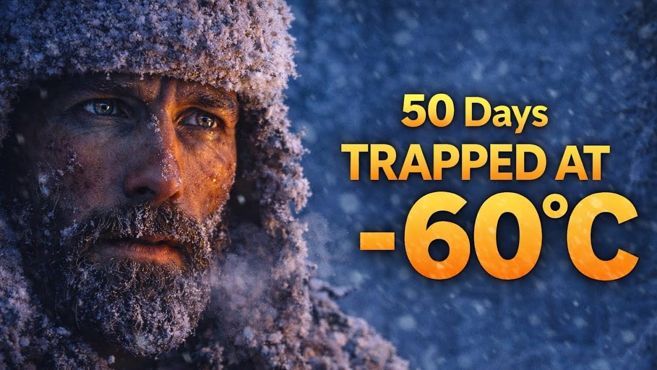 50 Days Trapped in a Frozen Forest | Survival at -60°C
