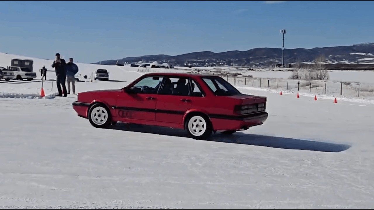 1987 Audi 4000 quattro (AAN 20V Turbo engine)