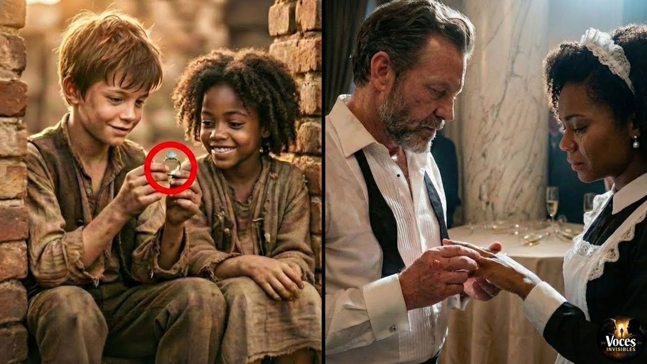 Millonario Se Queda en Shock al Ver el Anillo de la Sirvienta Negra — Una Promesa de Amor del Pasado