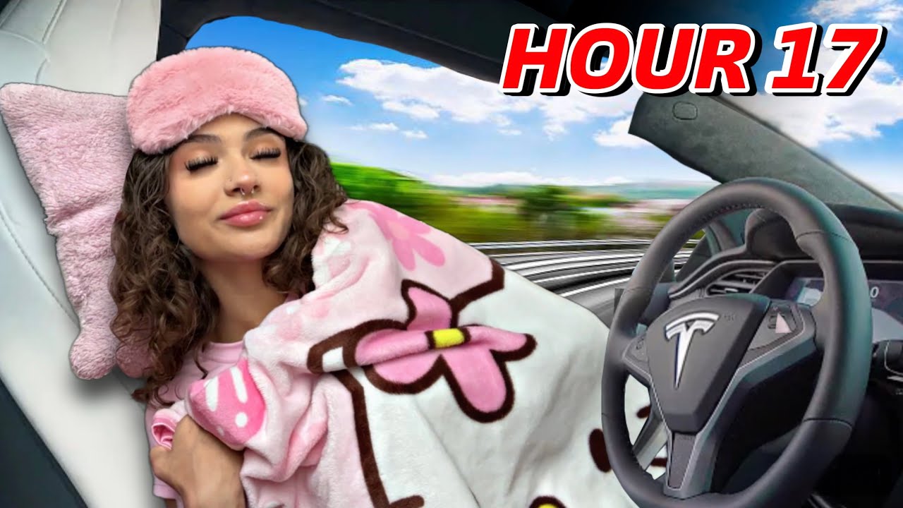 TESLA AUTOPILOT FOR 24 HOURS STRAIGHT…