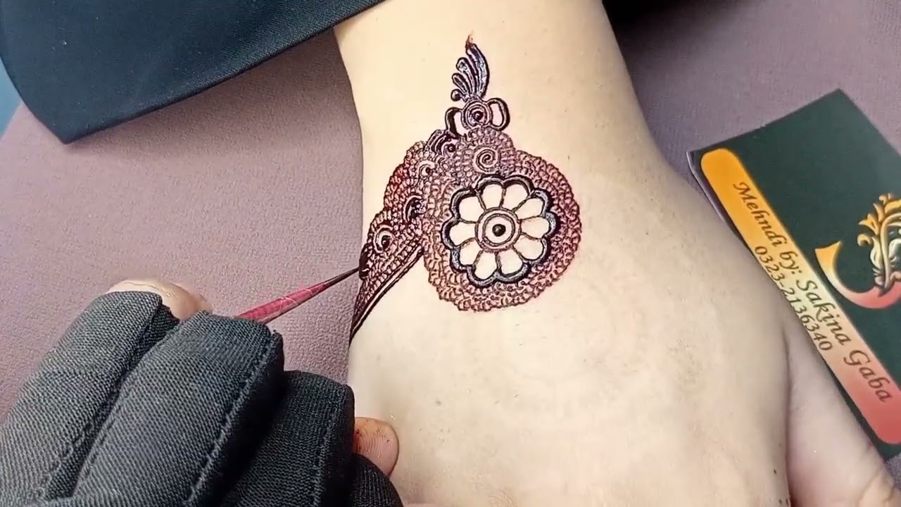 Beautiful Latest Henna design for hand | Mehndi By S .Gaba