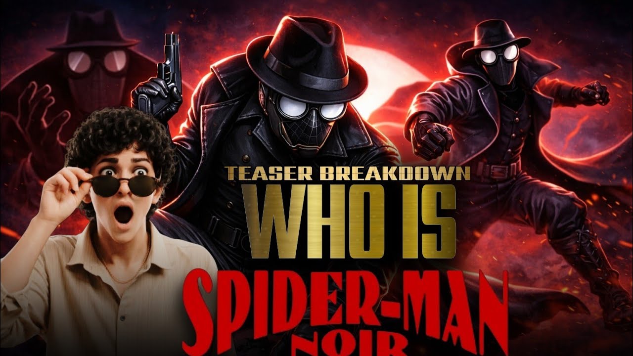 Who is Spider-Noir | teaser Breakdown | AVK for CINEMA 