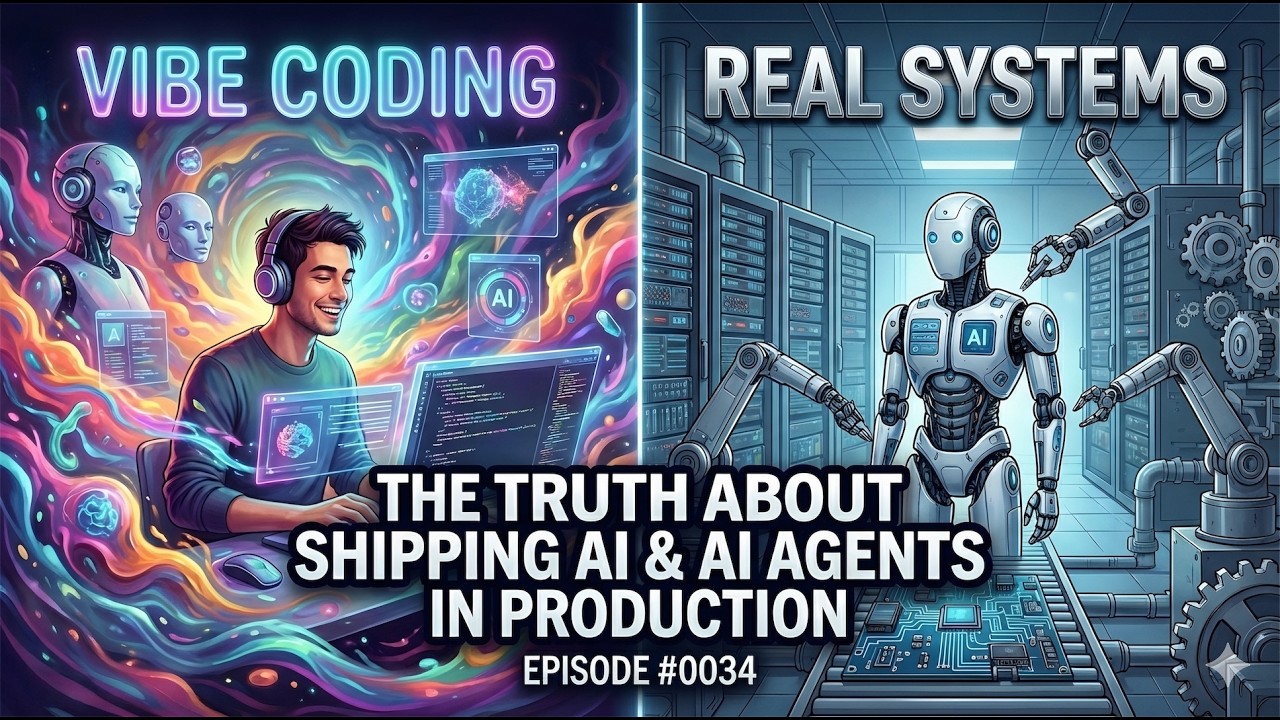 Vibe Coding vs Real Systems: The Truth About Shipping AI and AI Agents in Production | Episode #0034