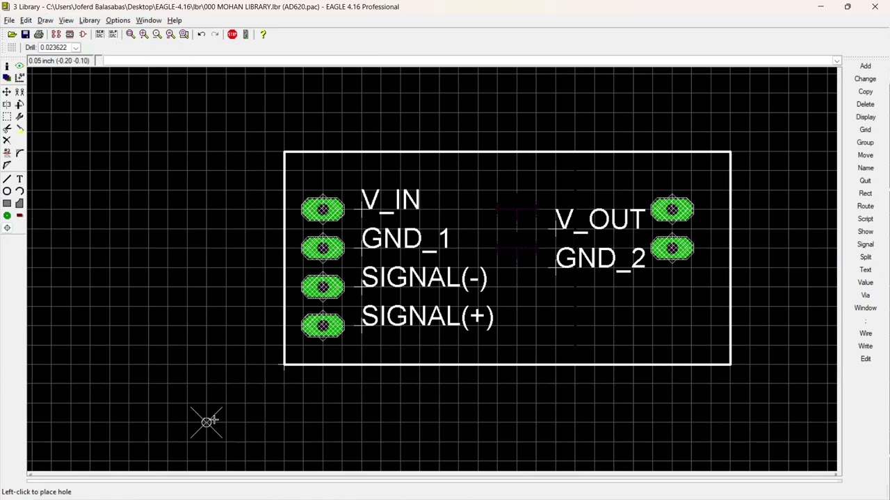 CADSOFT EAGLE 4.16  PCB DEMO TUTORIAL TAGALOG